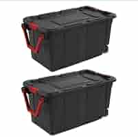 【新品】RAIN OR SHINE SOFT CONTANER L 40L Amazon.com - Storage Bin 40 Gallon 160 Qt Wheeled Industrial