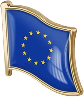 vmcoatdu Country Flag Pin Badge International Travel Brooch Metal Alloy Souvenir Pin for Hat Clothes Backpack