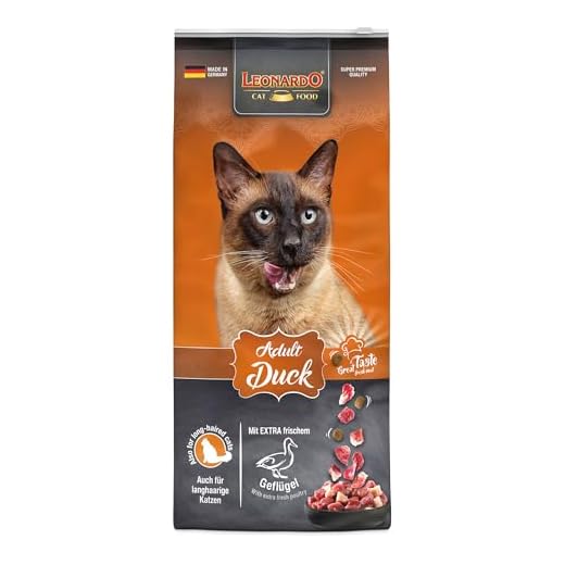 LEONARDO Adult Duck Katzenfutter 15 kg