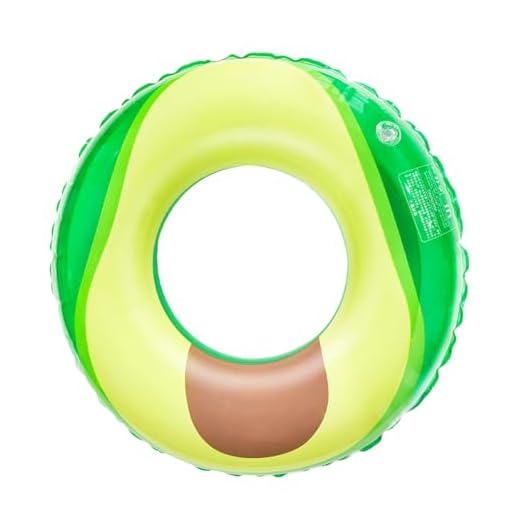 Flotador Hinchable Piscina Niños, Flotadores Piscina Infantil, Anillo de Natación Inflable con Válvula de Seguridad, Swimming Ring Kids para Verano Playa Fiesta 3-6 Años (62cm) (Aguacate)