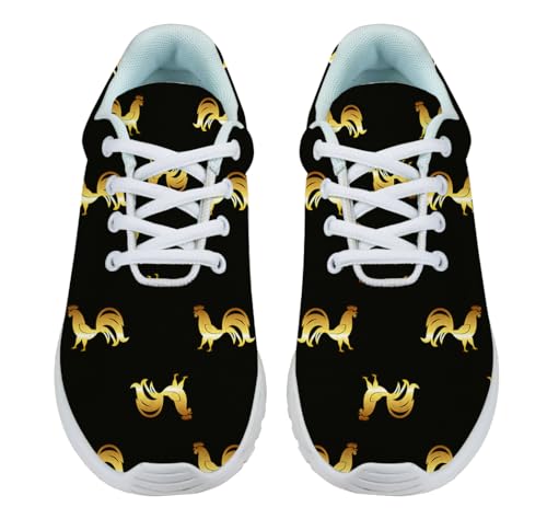 Roosters Shoes for Women Men Trail Running Casual Fashion Sneakers Slip-on Tennis Shoes