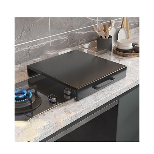 Protector de estufa de gas, acero inoxidable duradero, cubierta de seguridad de cocina resistente al calor, fácil de limpiar, se adapta a la mayoría de estufas estándar, perfecto para cocinar en casa