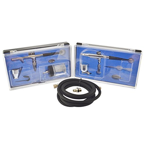 Aérographe double action avec buse 0,3mm pour réussir vos tracés fins sans éclaboussures - 2