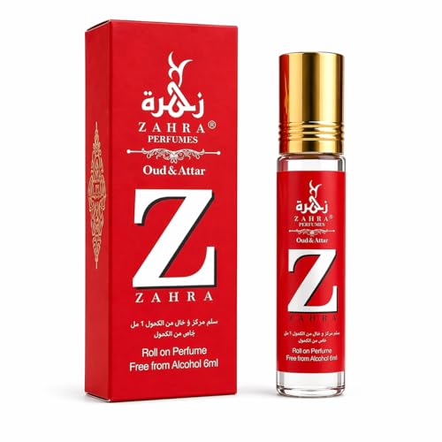 Image of ZAHRA Z Roll On Attar Perfume for Men & Women | Alcohol-Free Long Lasting Fragrance | Premium Oud & Attar Roll-On Perfume Oil | Travel Friendly Pocket Perfume | 6ml