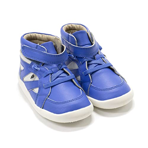 Old Soles Baby Boy's Shizam (Infant/Toddler) Neon Blue/Snow EU 21 (US 5 Toddler) M