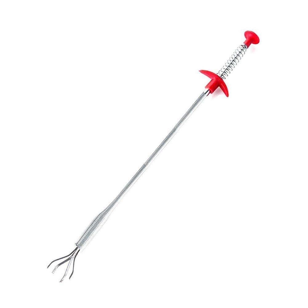 Moxtiza ABS and Stainless Steel Hair Catching Drain Cleaner Wire Spring Sink Cleaning Stick(60 cm) (B0B74ZZDT5) Amazon Price History, Amazon Price Tracker