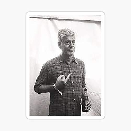Thank You Anthony Bourdain Sticker - Sticker Graphic - Auto, Wall, Laptop, Cell, Truck Sticker for Windows, Cars, Trucks