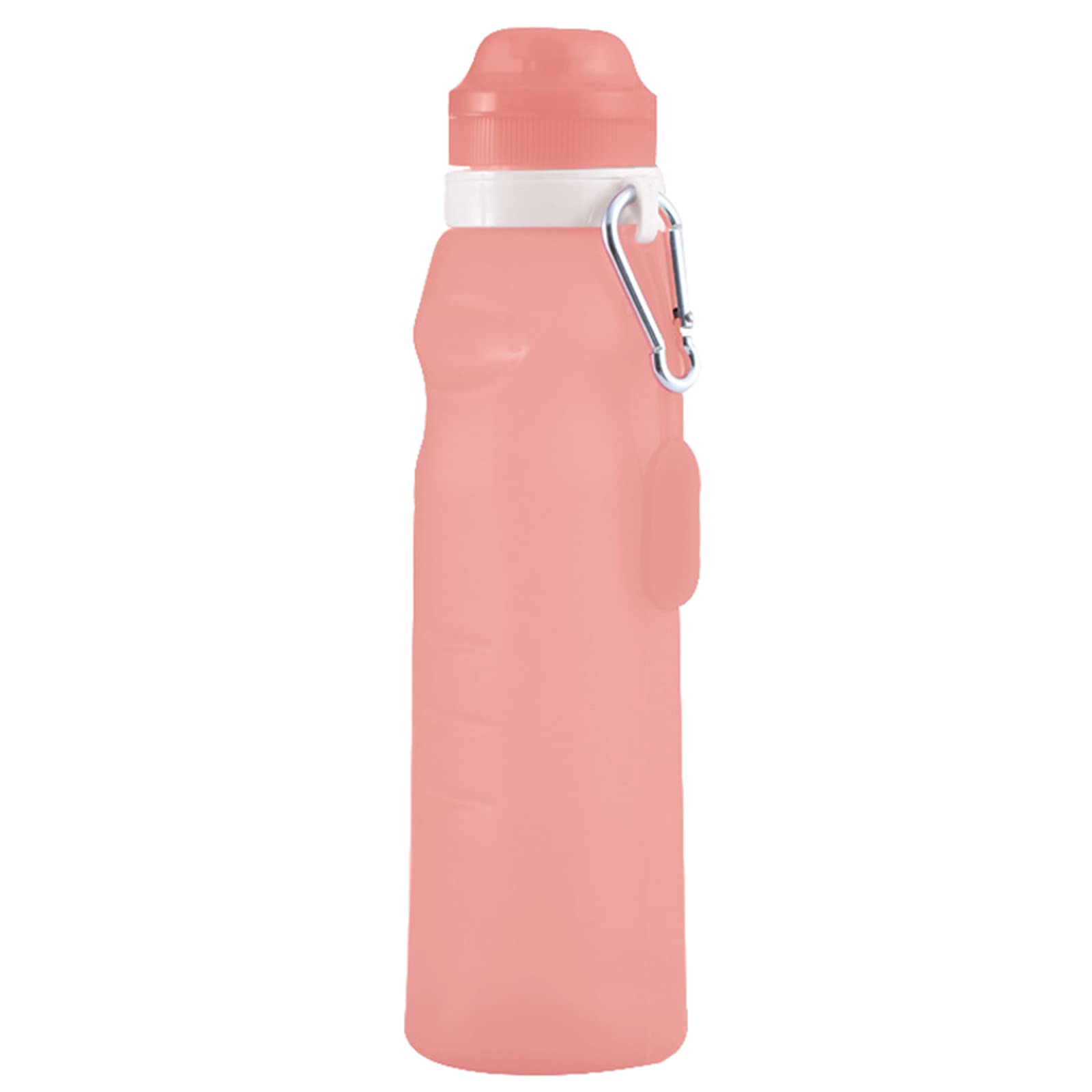 oiujhgCDS Sports water bottles, 600ml Water Bottle Gym Drinking With D Buckle Leakproof Reusable Foldable