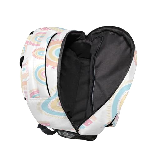 Sac à dos ordinateur portable avec poches pour les cours et trajets - 6