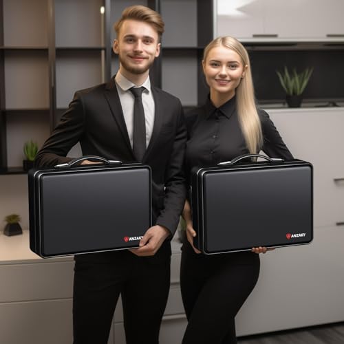 ANZAKY Fireproof Document Briefcase