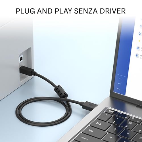 Cable USB 2.0 de alta velocidad que soluciona los problemas de conexión de tu impresora 3