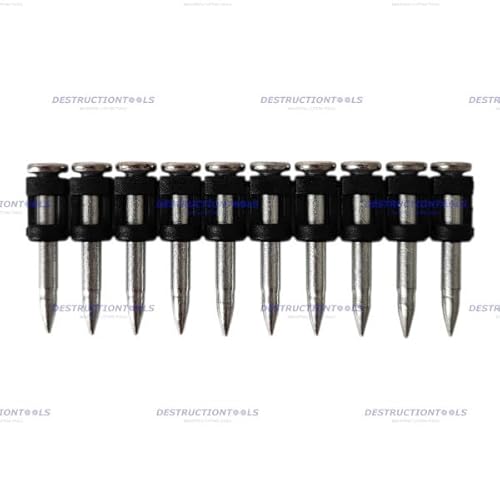 1000x Clavos de acero 27mm - para Spit Pulsa 700, 27, 40, 65 y 800 - HC6/27