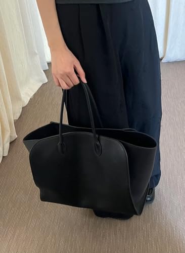 Cowhide Bag Minimalist Retro Tote Bag Niche High-end Genuine Leather Handbag Women4