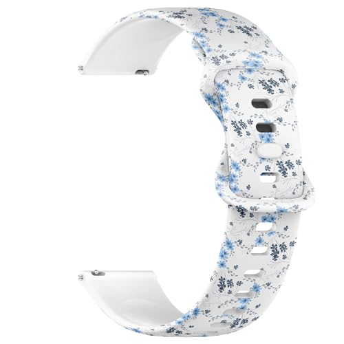 Compatible with Garmin Fenix 7/7 Pro, Fenix 6/6 Pro, Fenix 5/5 Plus, Epix (Gen2) / Epix Pro (Gen2), 22mm Replacement Sport Watch Band (Light) Silicone Soft Strap Bracelet