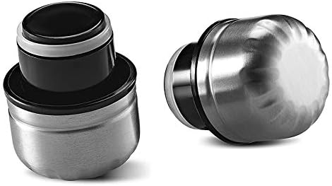 Miniatura 7 de Botella de doble pared de acero inoxidable 188 con forma de cola al vacío, frasco térmico de boca estrecha que mantiene el calor y el frío, 11.8 fl