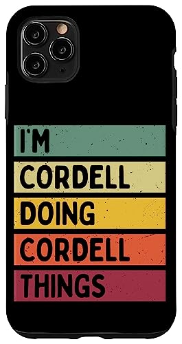 I'm Cordell Doing Cordell Things �ʔ������� �X�}�z�P�[�X iPhone 11 Pro Max �p