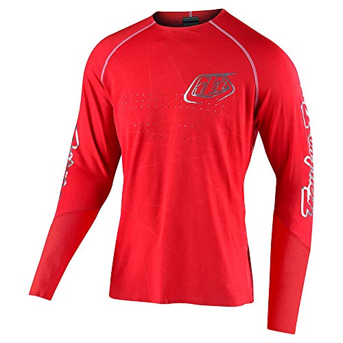 Troy Lee Designs Offroad Motocross Dirt Bike ATV Motorcycle Powersports Racing Jersey Shirt for Men, SE Ultra (Red, XL)