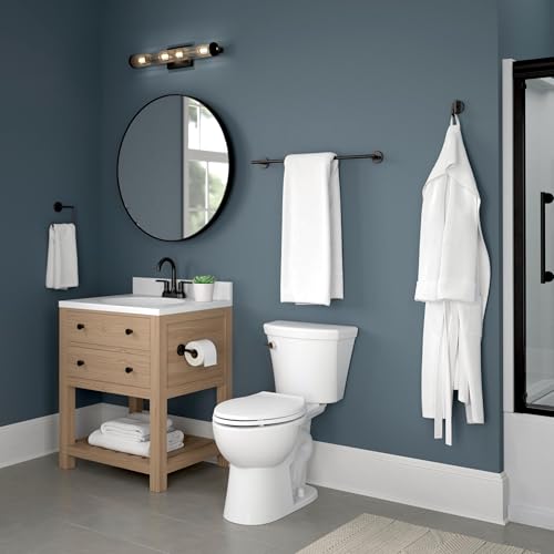 Image of Delta Faucet 759350-RB Trinsic Wall Mounted Towel Hook in SpotShield Venetian Bronze (Pack of 3)