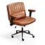 Faux Leather Brown