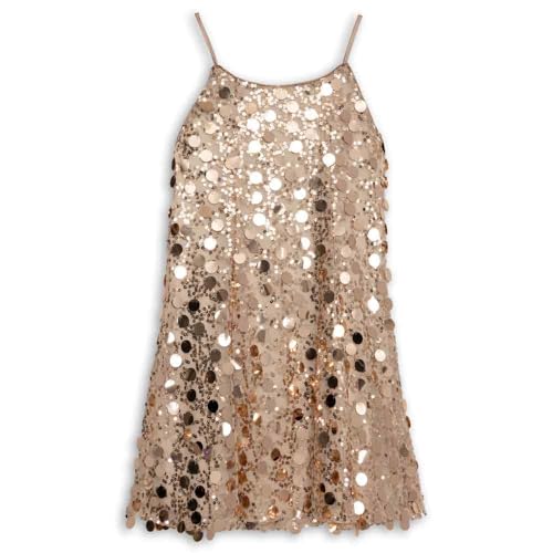 Speechless Girls' Sleeveless Sequined Party Slip Dress3