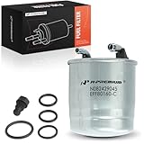 A-Premium Fuel Filter Compatible with Mercedes-Benz E250 2014-2016, E320 2007-2009, E350 2011-2013,