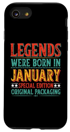 Legends was Born in 1 - Birthday IWipbP[W X}zP[X iPhone SE (2020) / 7 / 8 p