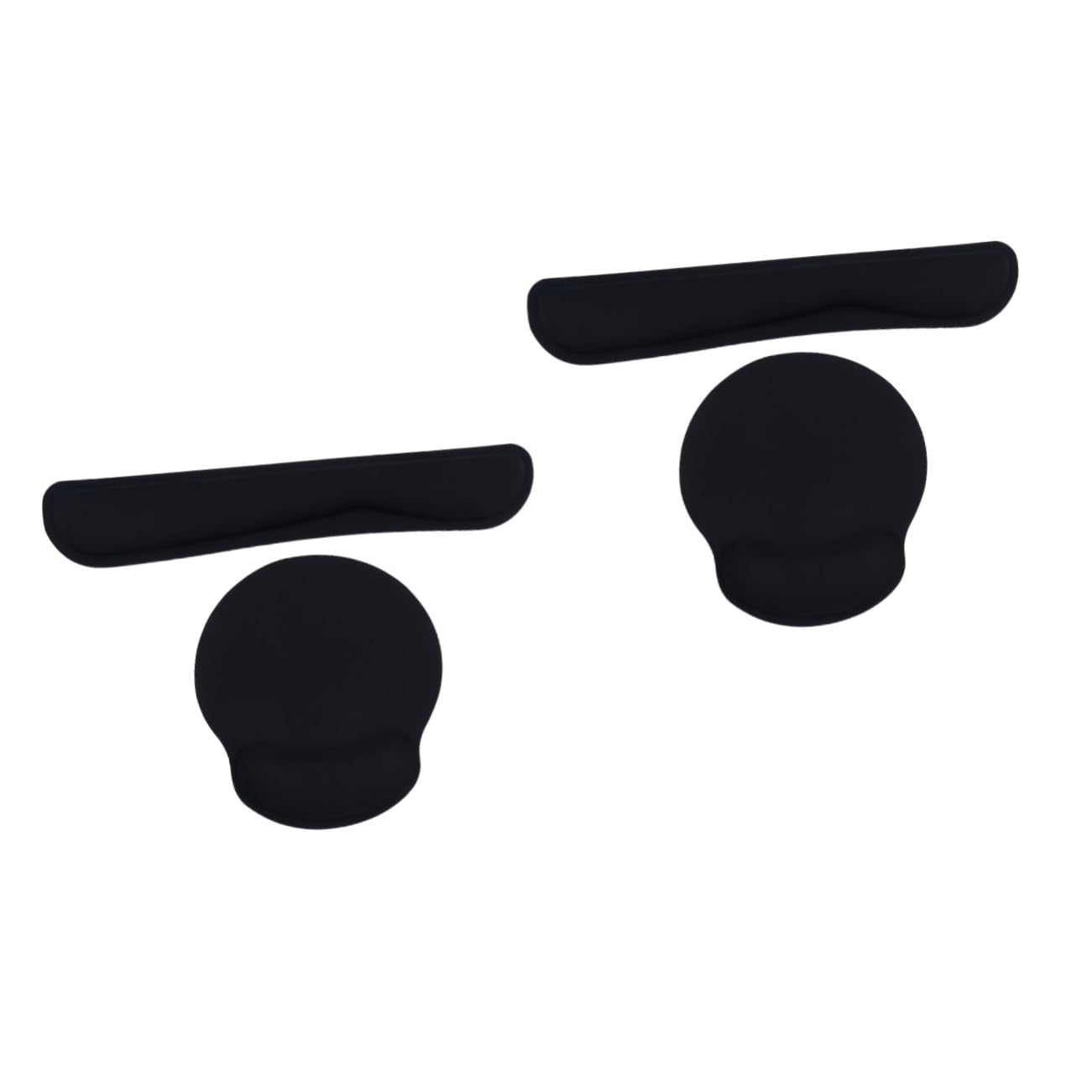 2 Ensembles 2 Pièces Tapis De Taille De Souris Repose-poignet Clavier Support De Poignet Pour Clavier Repose-poignet Pour Travailler Coussin Ergonomique Repose-poignet Pour Souris