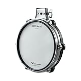 Roland PD-10P V-Pad | 10-inch Premium V-Pad | Next-Generation Feel & Enhanced Playability | Triple Piezo Sensor | Hard Rubber Rim & Revised Hoop Design | Compatible with a Wide Range of Roland V-Drums