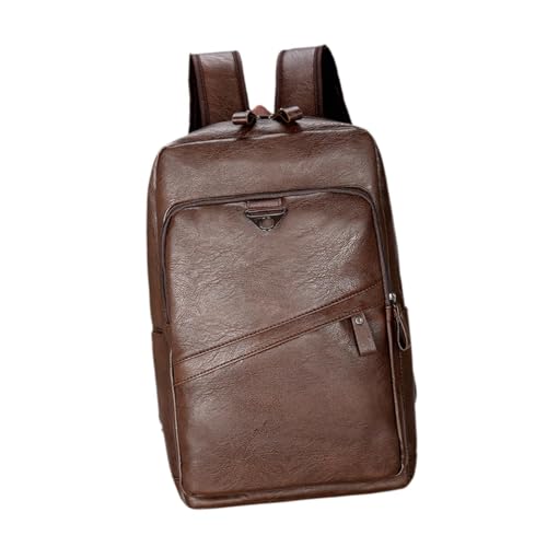 Mochila de viaje Qianly diseño vintage marrón miniatura 6