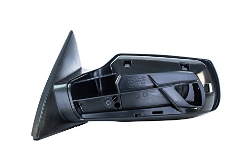 Dependable Direct Left Driver Side Non-Heated, Power Operated, Manual Folding, Unpainted Door Mirror for 07-2011 (2012 Sedan Only) Nissan Altima NI1320163