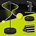 Furypiont [2026 Upgrade] Heavy Duty Tetherball Ball and Rope, Tennis&Tetherball Set Adjustable Height Pole,2 Tennis Balls,2 Rackets,1 Tetherball with Rope,Fun Family Game