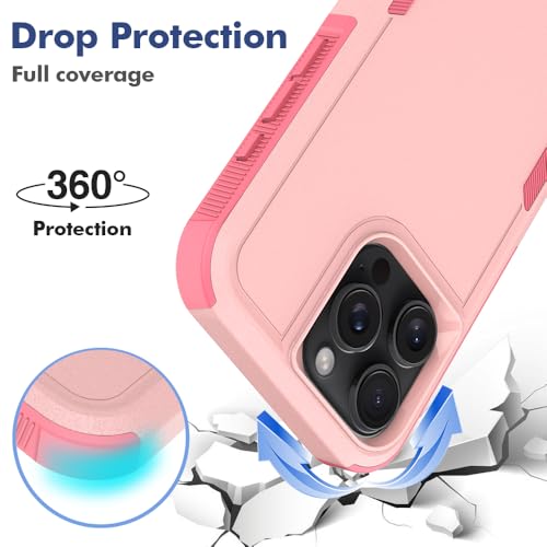 Coque iPhone 16 Pro Max antichoc finies les rayures avec cette coque rose