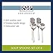 RSVP Monty's Stainless Steel Soup Spoons - Set of 8