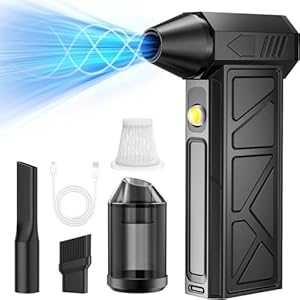 HSSNS Mini Gebläse Akku Elektrische Staubgebläse