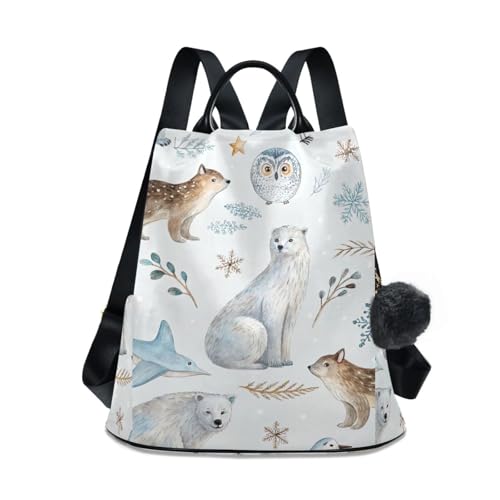 Sac à dos femme blanc avec fermeture zippée et protection antivol