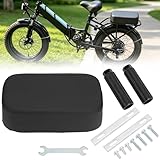 JERBOR Cojín de asiento trasero para Lectric XP 3.0/4, Step-Thru, XPremium, XP Lite 2.0, cojín de pasajero con clavijas, asiento suave, cómodo sillín accesorios para niños para Lectric JERBOR Cojín de asiento trasero para Lectric XP 3.0/4, Step-Thru, XPremium, XP Lite 2.0, cojín de pasajero con clavijas, asiento suave, cómodo sillín accesorios para niños para Lectric