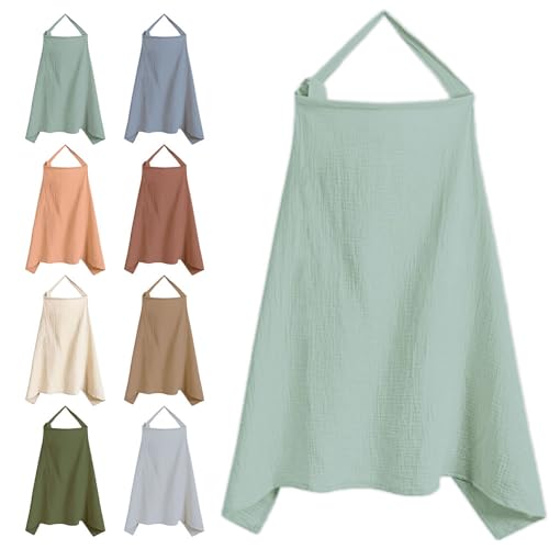 Stilltuch,Musselin-Stillbezug für Babys,2024 Stilltuch für...