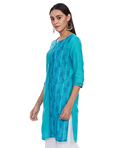 Image of Women's Cotton Regular Kurtas