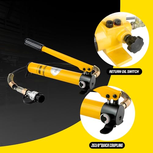 Image of CP-180 Hydraulic Hand Pump High Pressure Portable Manual Hydraulic Pump Hydraulic Lifting Pump