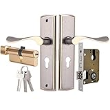 Se puede aplicar a muchos tipos de puertas interiores para la seguridad del hogar. dormitorio, salón, cocina, etc.