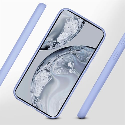 Coque Samsung S24 silicone double couche bleu clair mat ONEFLOW protection souple