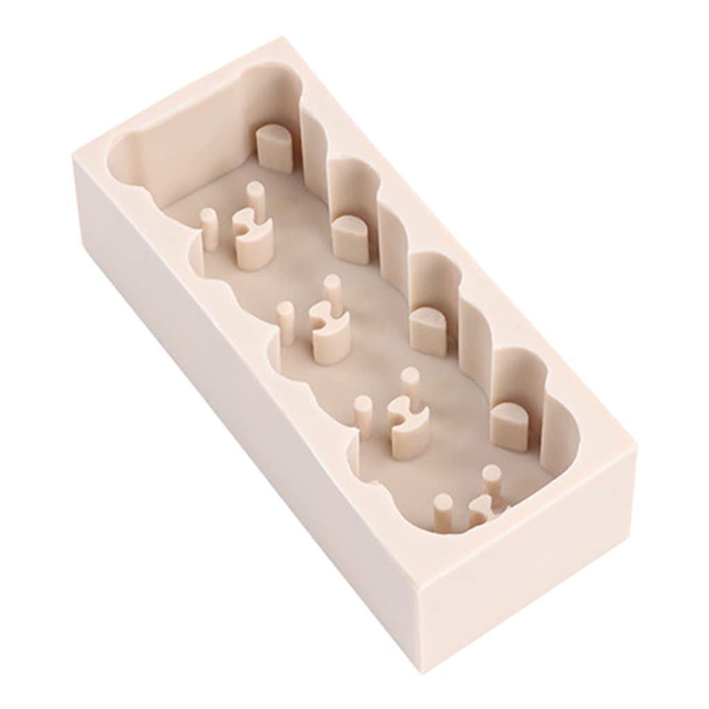 Tsophreniq Silicone Fondant Molds Cake Chocolate Baking Gadget Silicone Animal/Flower Shape 4 Types to Choose Candy Molds