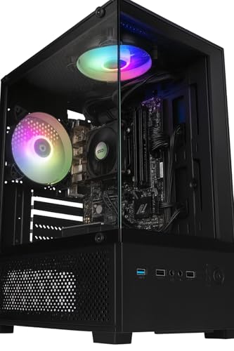 .ES PC'S GAMING MC-SE2 2025 – Ordenador Sobremesa Gaming | AMD Ryzen 3 3200G, 8GB RAM DDR4, SSD 500GB, WiFi AC Dual, Windows 11 Original