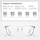 LeonDesigns Schutzbrille Anti-Fog Tactical Glasses with Side Shields Klare Schutzbrille mit Anti-Scratch UV400 Schutzscheibe Schutzbrille Innenbrille (Transparentes weiß)