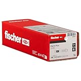 fischer Bolzenanker FAZ II Plus 20/60 gvz, Schwerlastanker mit hoher Tragfähigkeit, Ankerbolzen für Befestigungen schwerer Lasten und Stahlkonstruktionen, Seismik- & ETA-Zulassung