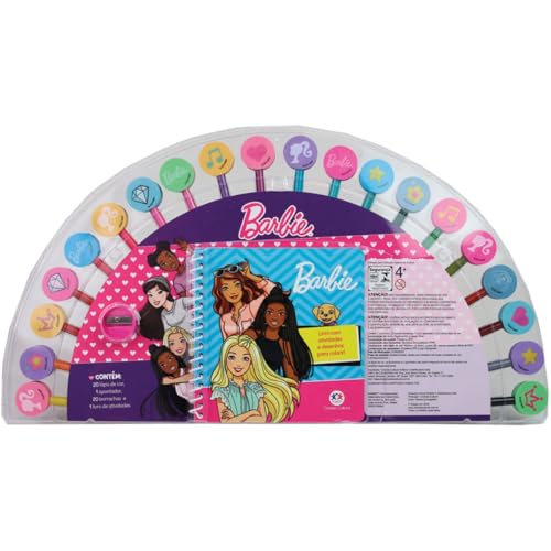 Barbie – Livro com atividades e desenhos para colorir: