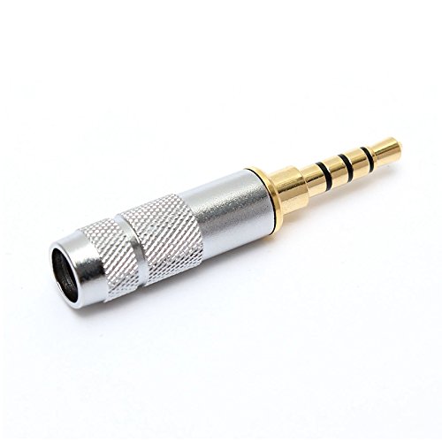 Buy Buyme Best Quality Gold 3.5Mm Stereo 4 Pole Headphone Jack Audio Solders Video Connectors