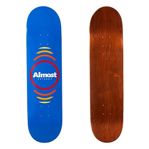 Reflex Hybrid Skateboard Deck 8 x 31.56, Blue