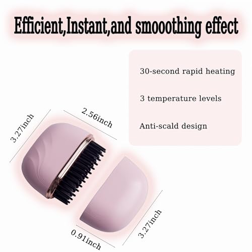 Mini plancha de pelo inalámbrica portátil recargable miniatura 2