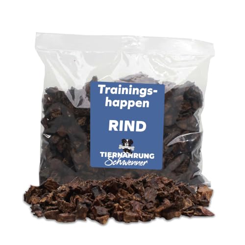 Tiernahrung Schwenner Trainingssnacks Rinderlunge Hunde, 500g